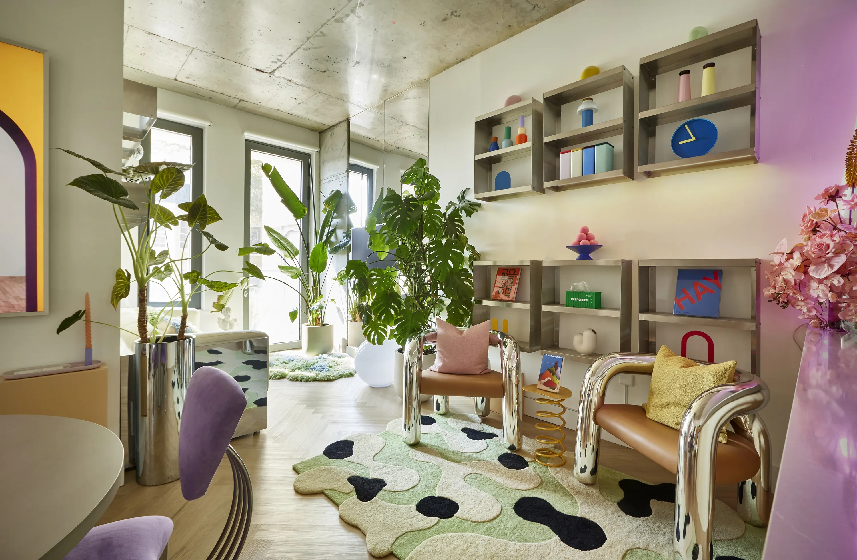 Bí quyết phối thảm trong một không gian mà không gây rối - 4