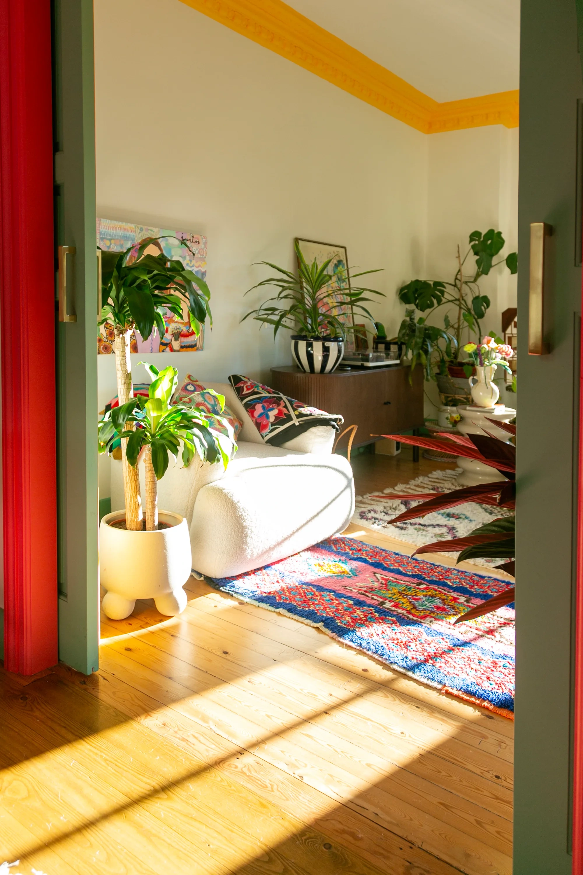 Bí quyết phối thảm trong một không gian mà không gây rối - 3