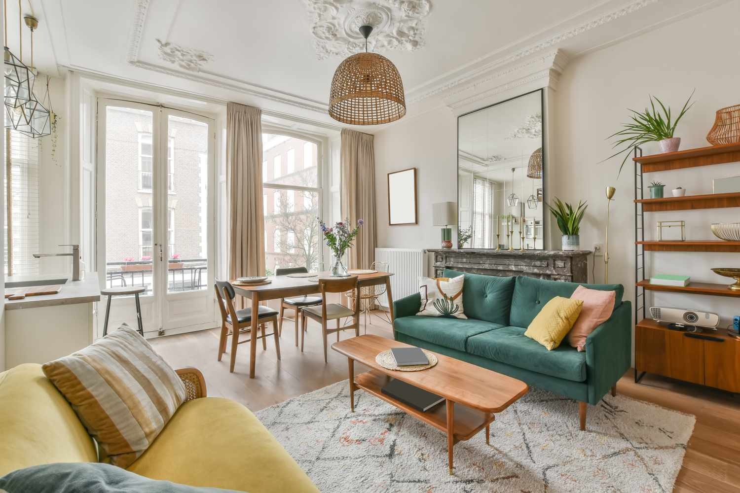 4 tuyệt chiêu biến sàn nhà thành vũ khí nới rộng không gian - 1