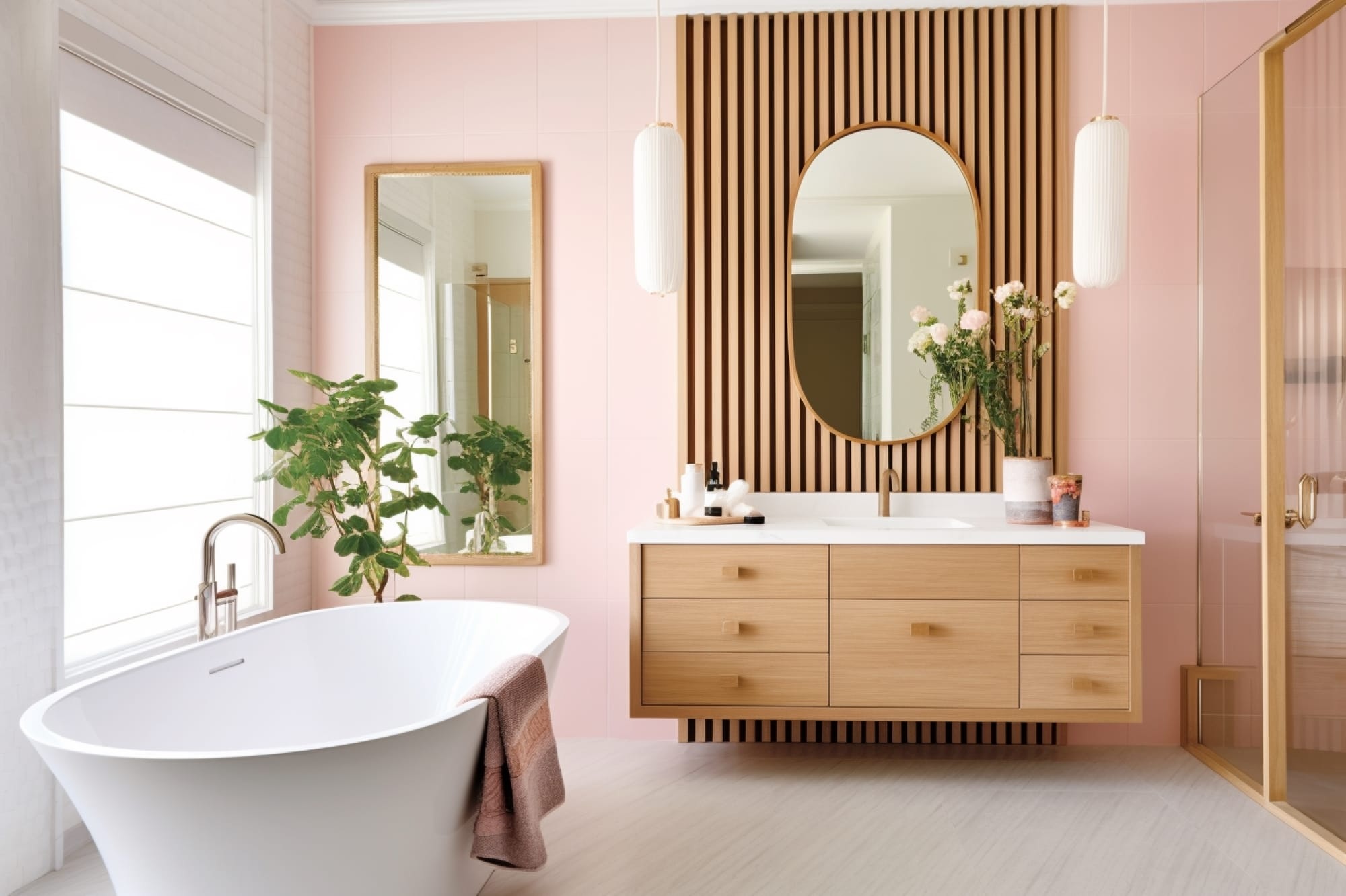 4 mẹo nhỏ giúp tối đa ánh sáng tự nhiên cho phòng tắm - 4